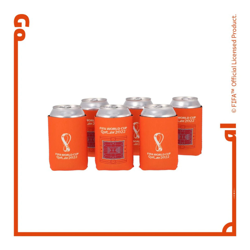 Qlive Koozie with Event Name - FIFA World Cup Qatar 2022 - أكسسوار كأس العالم قطر 2022